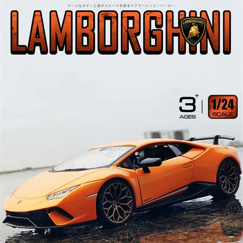 

Bburago 1:24 Lamborghini Huracan Performante Alloy SportCar Model Diecast Metal Vehicles Simulation Collection Children Toy Gift