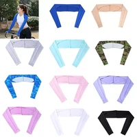 creative soft golfing riding outdoor sports cooling shawl arm sleeves uv protection sun protector with finger hole