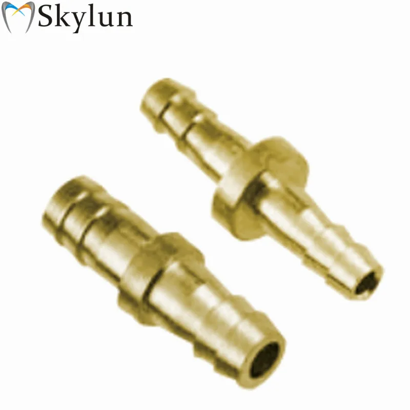 

SKYLUN 100PCS Dental chair unit straight valve butt valve 3mm to 5mm metal valve dental accessories dental equipment SL1224