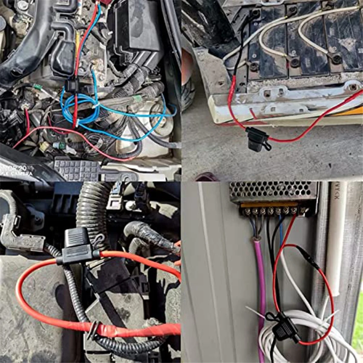 10 Калибр держатель предохранителя-10 AWG Встроенный предохранителя с 40 А ATC лезвие