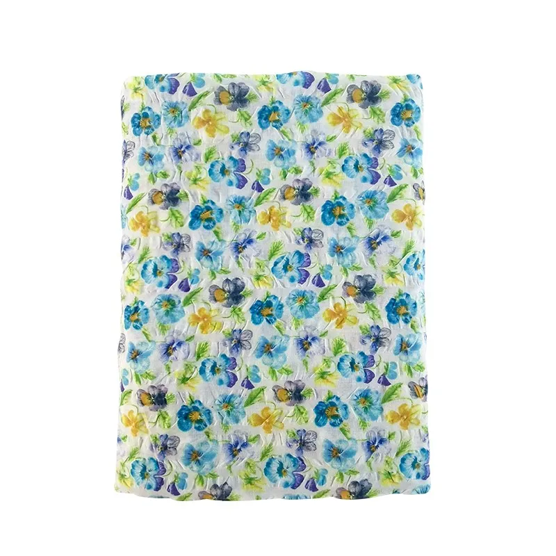 Хлопковая хлопчатобумажная рубашка в цветочек 80 шт.