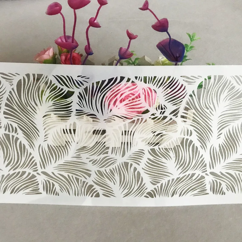 Полый трафарет с цветочным рисунком форма для торта свадебный торт дамасская