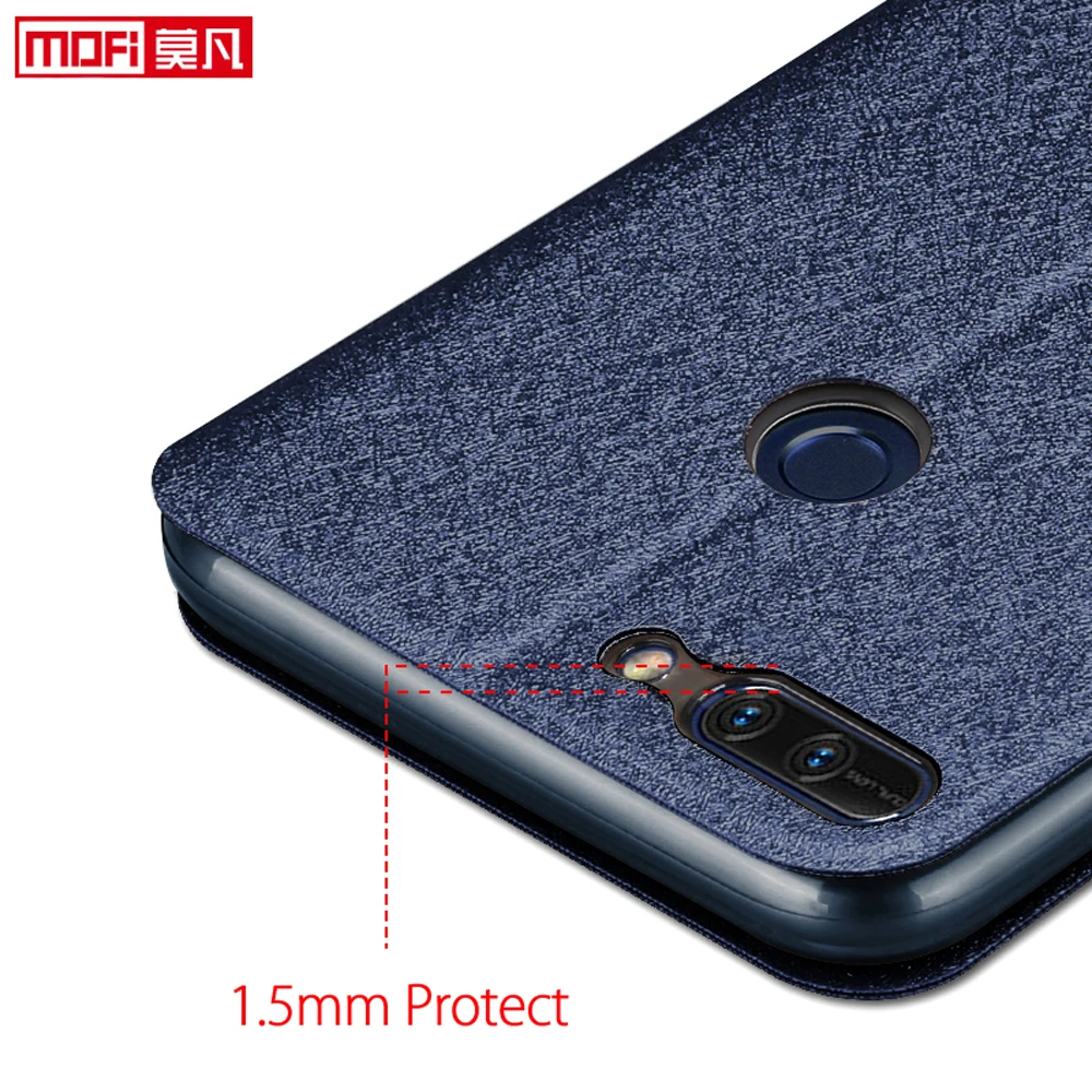 flip case for huawei honor 8 pro case honor v9 cover leather silicon book back kickstand funda luxury glitter mofi honor v9 case