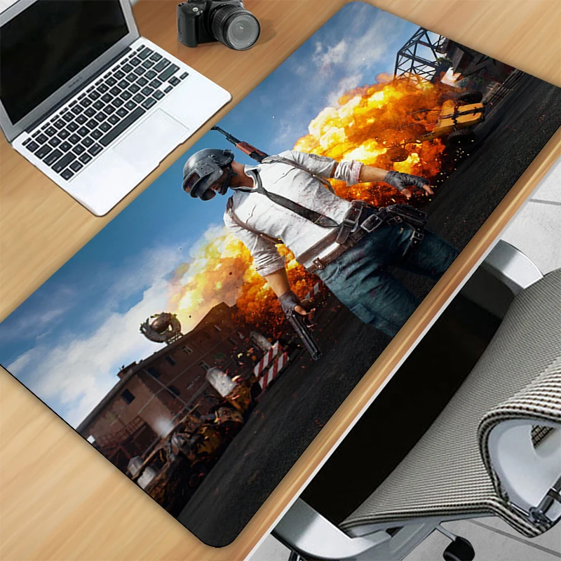 

Pubg Laptop Pc Gamer Mousepad Carpet Desk Protector Computer Accessories Mousepad Anime Gaming Pad Keyboard Table Mause Deskpad