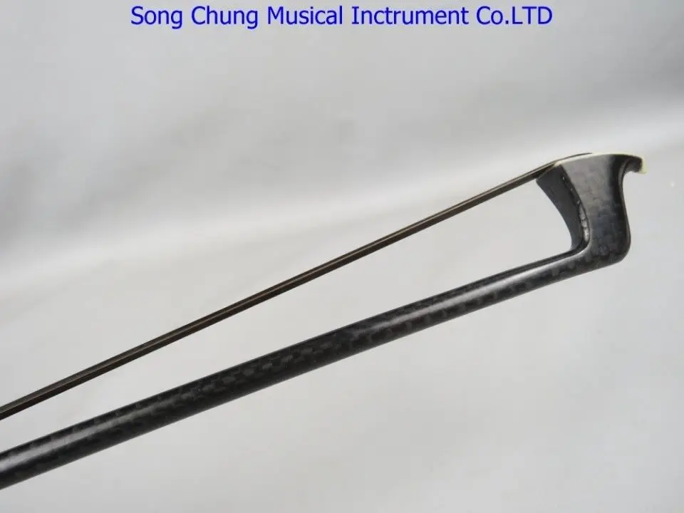 1 шт. мощный клетчатый черный конский волос # углеродное волокно альтовый бант 7974