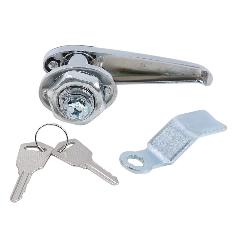 

Equipment Door Handle Switch Cabinet Box Locks Control Box Door Lock Chrome-plated Mechanical Furniture Handware Safety Tools