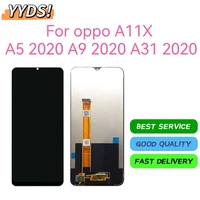 6 5 general lcd for oppo a11x lcd display touch screen digitizer assembly for oppo a9 2020 lcd cph1937 cph1939 cph1941 lcd