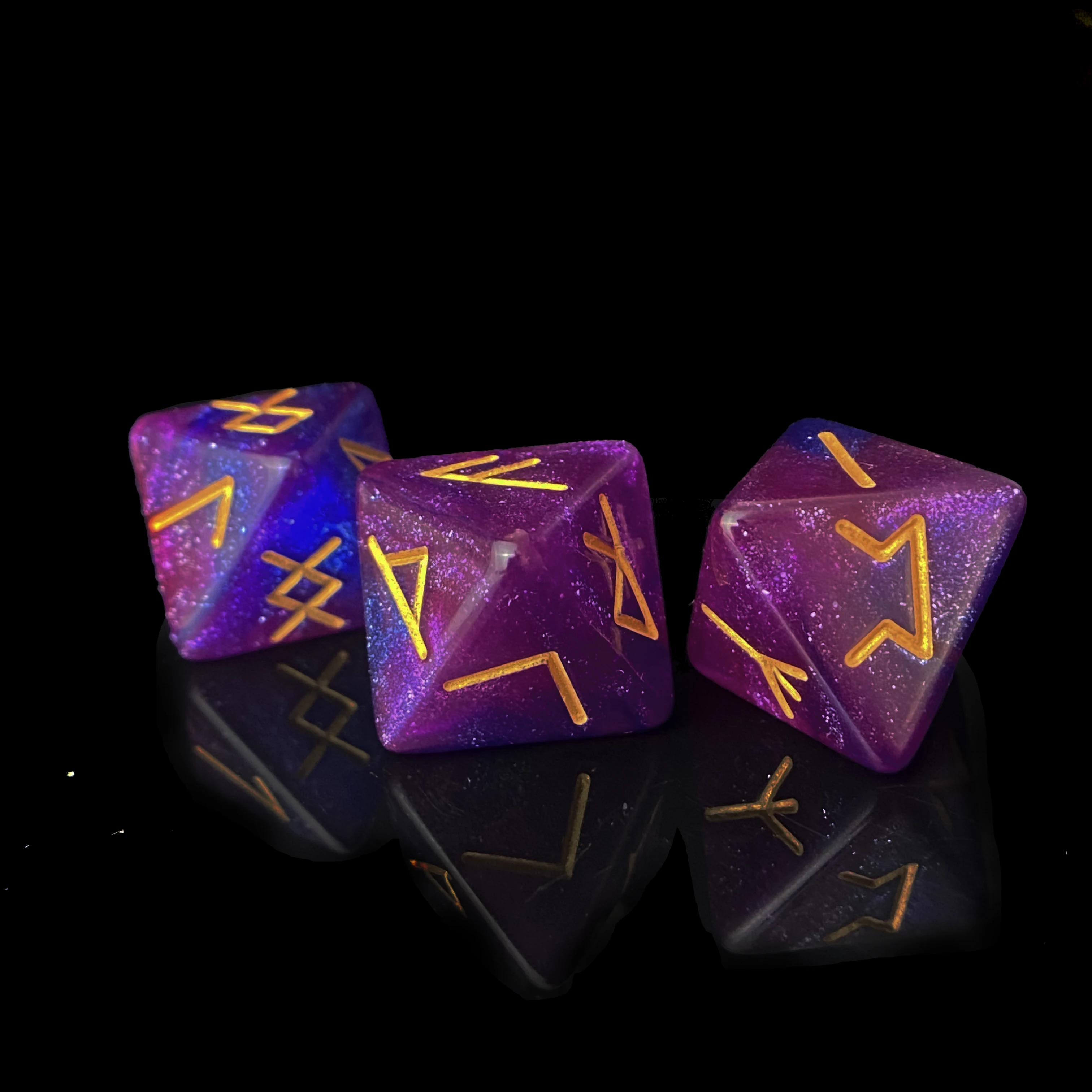 3 шт./набор Акриловые Кубики D8