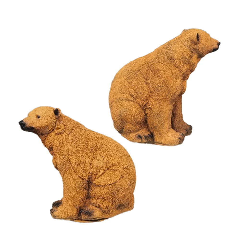 Мишень с изображением коричневого медведя водонепроницаемая прочная