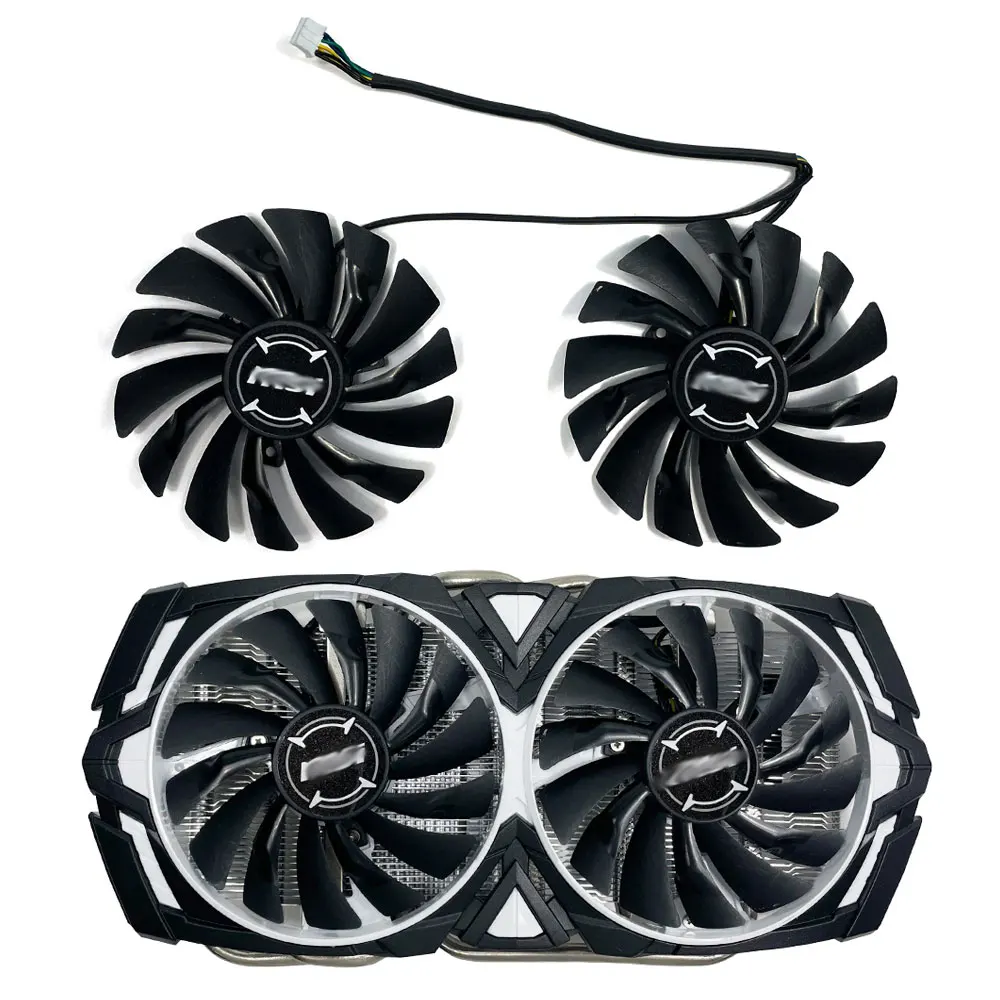 

95mm GTX 1060 ARMOR PLD10010S12HH Cooling Fan for MSI Radeon R9 380 Armor 2X GTX 1060 970 RX580 Graphics Cooler