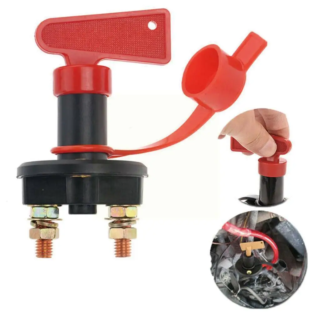 

Car Battery Switch High Current Battery Disconnect Isolator Cut Off Switch For Marine Auto Atv Vehicles Interior Parts 12v- C8b9