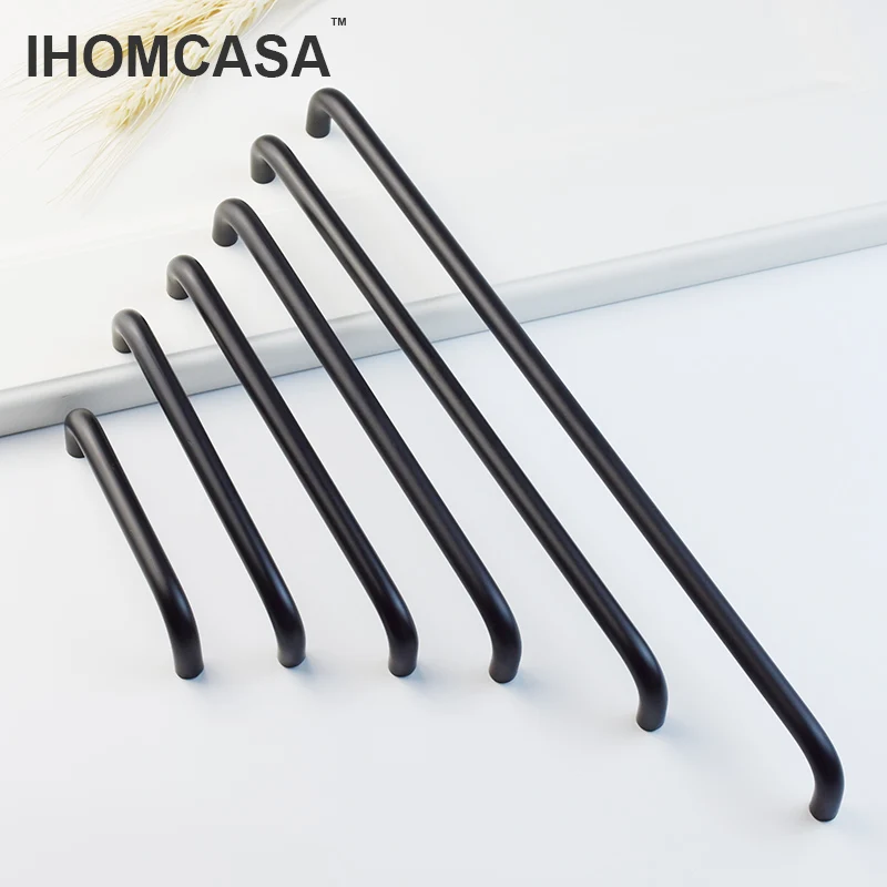 

Ручки для шкафов IHOMCASA золотые/черные алюминиевые