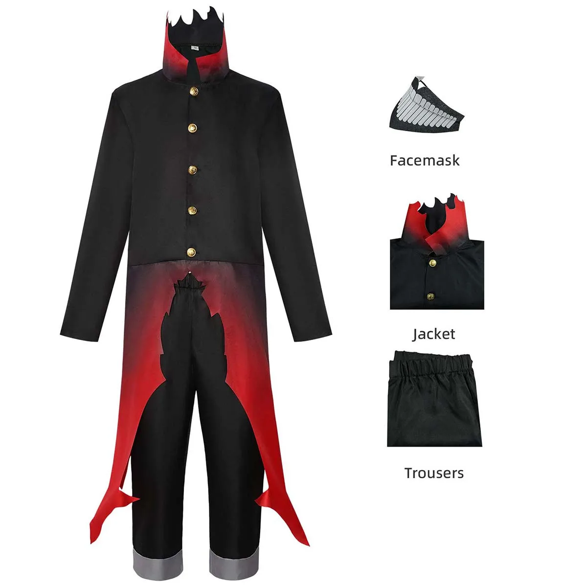 Dandadan Okarun Кен Такакура Косплей Костюм