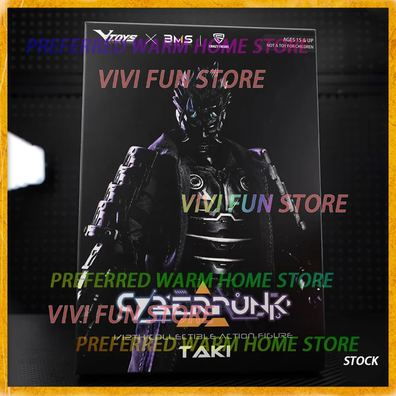 Фото В наличии: Коллекционная подвижная фигурка Vtoys VSD010 Cyberpunk TAKI Knight, масштаб 1:12 №1