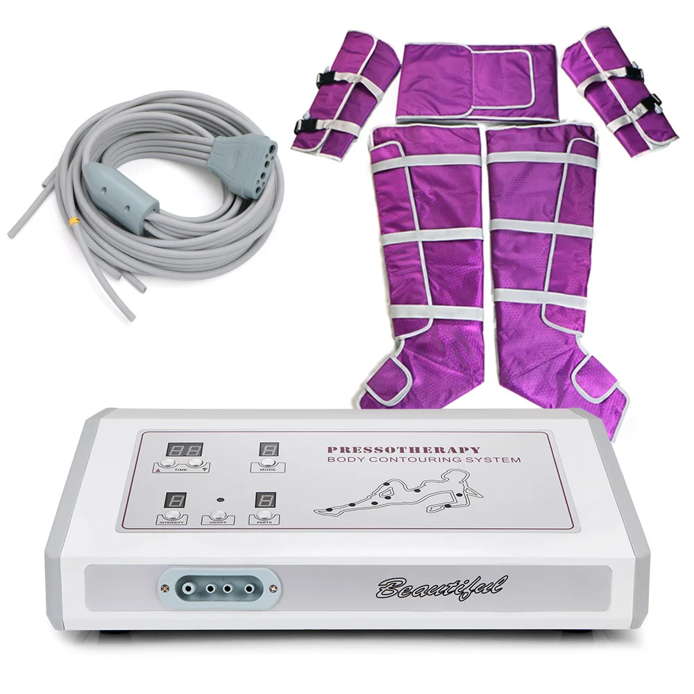 

Portable Air Pressure Lymphatic Detox Suana Blanket Suit Pressotherapy Body Contouring machine