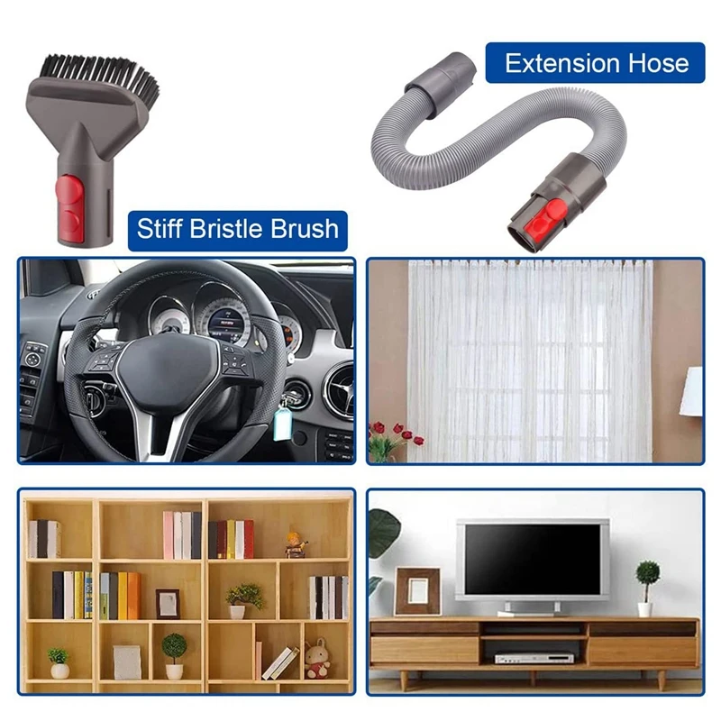 Акция! Набор аксессуаров для беспроводного пылесоса Dyson V15 V8 V7 V10 V11 щетки и