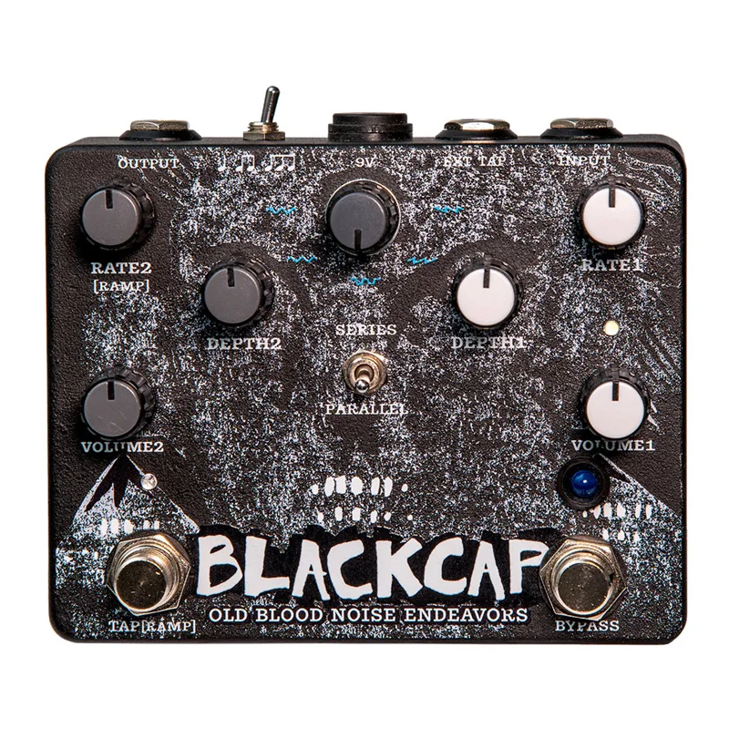 

US-made OBNE BLACKCAP asynchronous analog double vibrato chorus single effector
