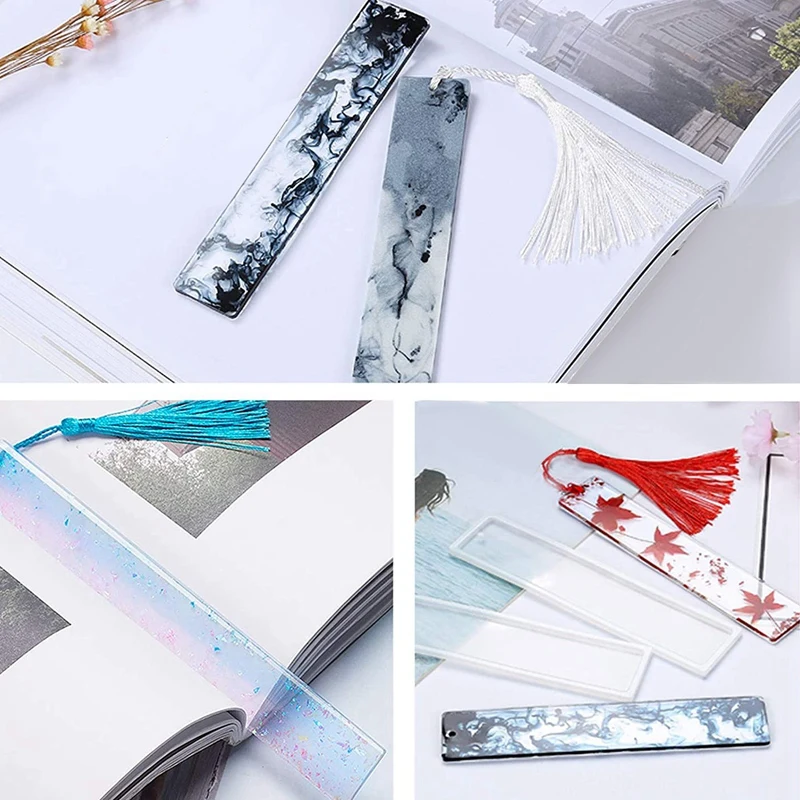 30 шт./набор силиконовые прозрачные закладки для книг 5 7 дюйма