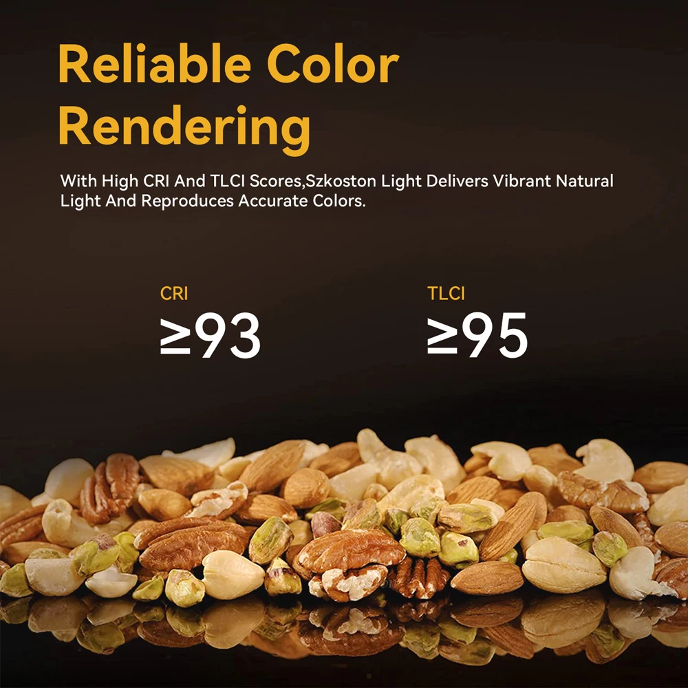 100W LED Fill Light Studio Video Light 2700-6500K Dimmable Bowens Mount Continuous Light Remote Control Video Recording