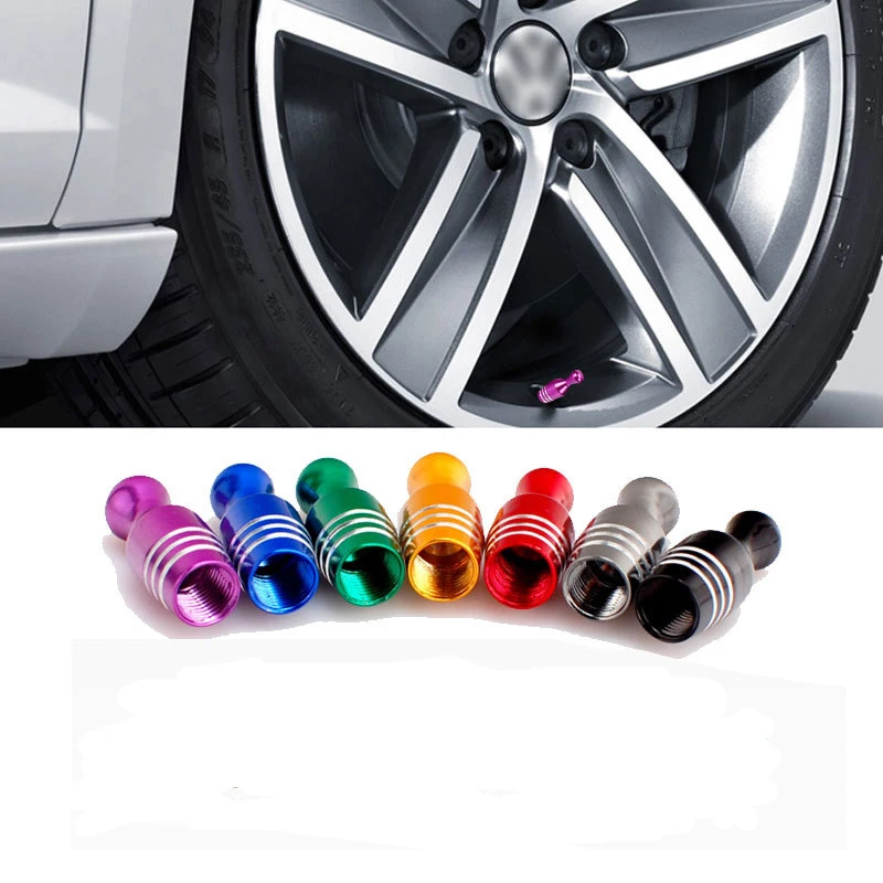 

2023 New Arrival Colored Bowling Ball Model Tire Valve Cap 4pcs/set Dustproof Tire Wheel Stem Valve Caps Car Styling Accessories