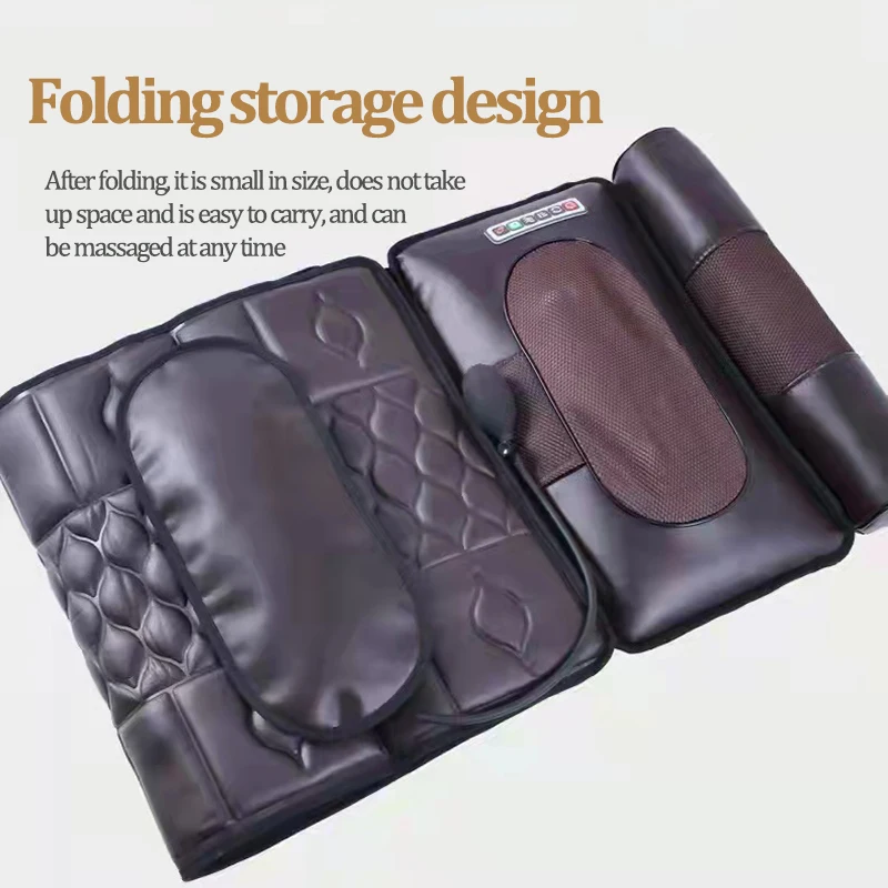 Электрический массажер для спины подушка кресла вибратор портативный дома