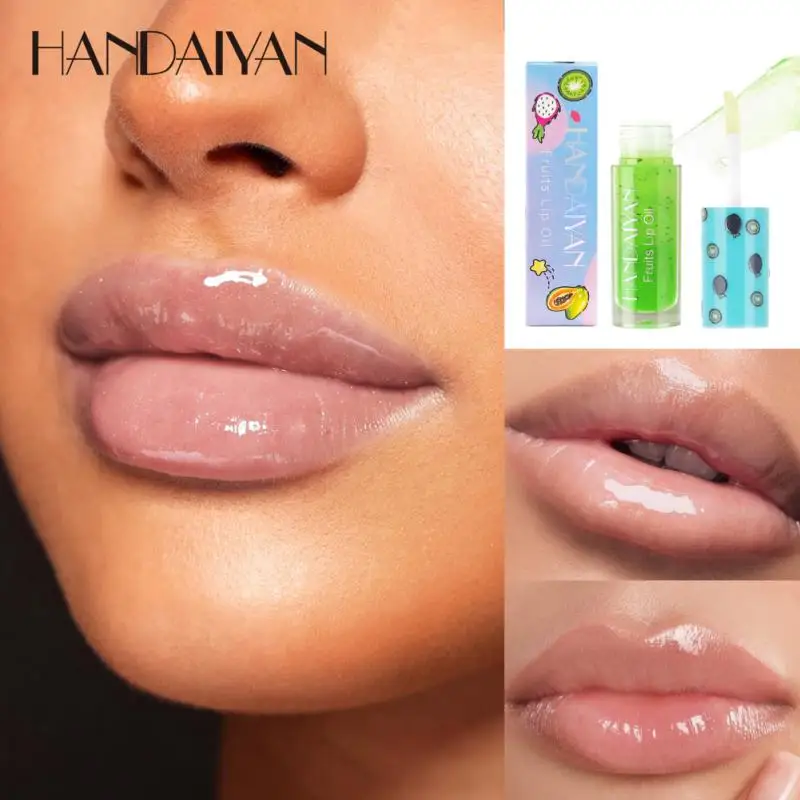 

Fruit Lip Oil Lips Moisturizing Transparent Lip Gloss Exfoliating Lip Balm Long Lasting Non-sticky Repair Lipstick Cosmetics New