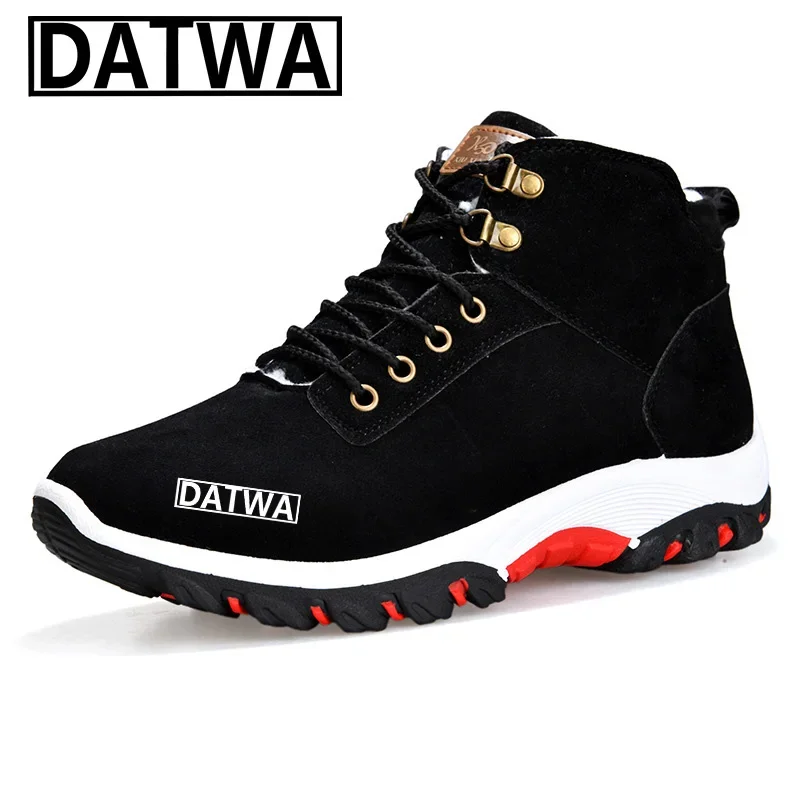 

2023 Datwa Men's Winter Fishing Shoes, Outdoor Warm Snow Boots, Work Clothes Shoes, Wear-resistant and Lightweight Fishing Shoes