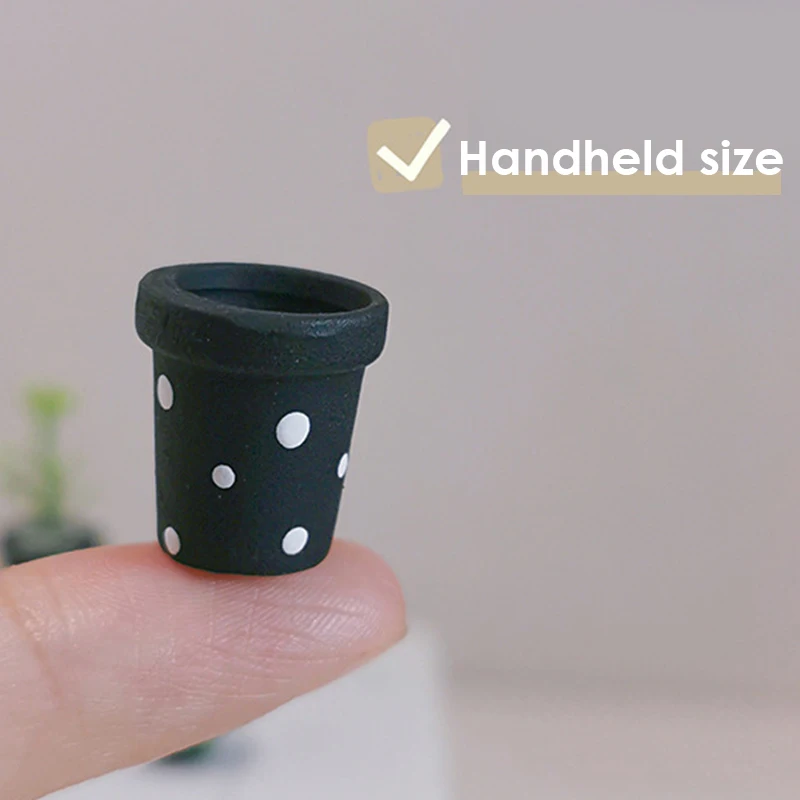 1:12 миниатюрный цветочный горшок для кукольного домика миниатюрная модель микро