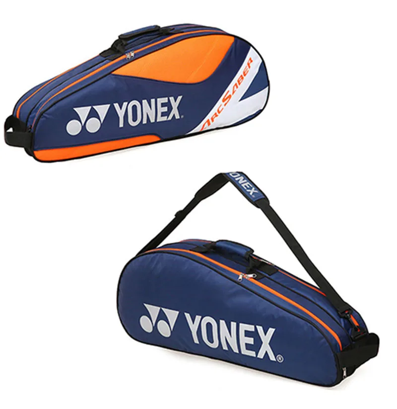 YONEX 2-3PCS Rackets Badminton Bag With Shoes Compartment Shuttlecock Men Women Racquet Sports Bag Badminton Accessories 200B