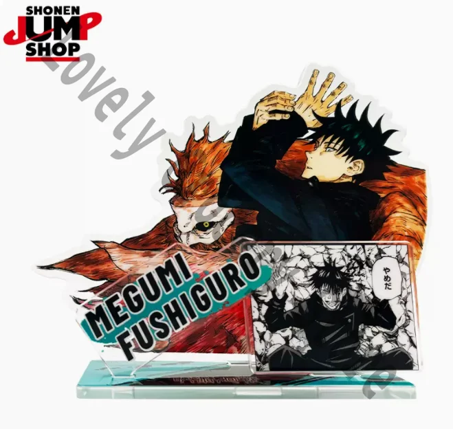 Аниме Jujutsu Kaisen Satoru Gojo Itadori Yuji Fushiguro Megumi Geto Suguru Косплей Акриловый стоячий знак