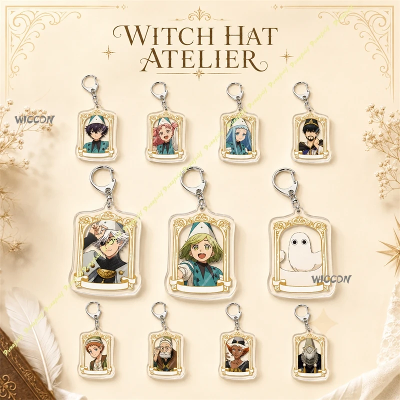 Фото Коллекционный брелок-подвеска для сумки Witch Hat Atelier Coco/Qifrey/Agott/Tetia/Richeh/Olruggio из акрила высокой четкости №1