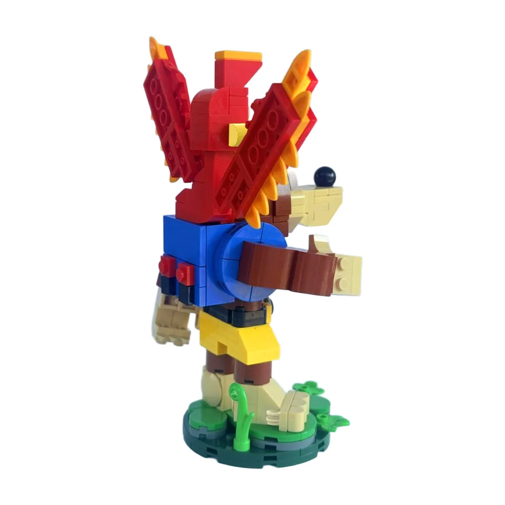 Фото MOC Banjo Kazooie Brickheadz модель строительные блоки игровая фигурка банджо и Kazooie мультфильм птицы животное кукла кирпичная игрушка в подарок №3