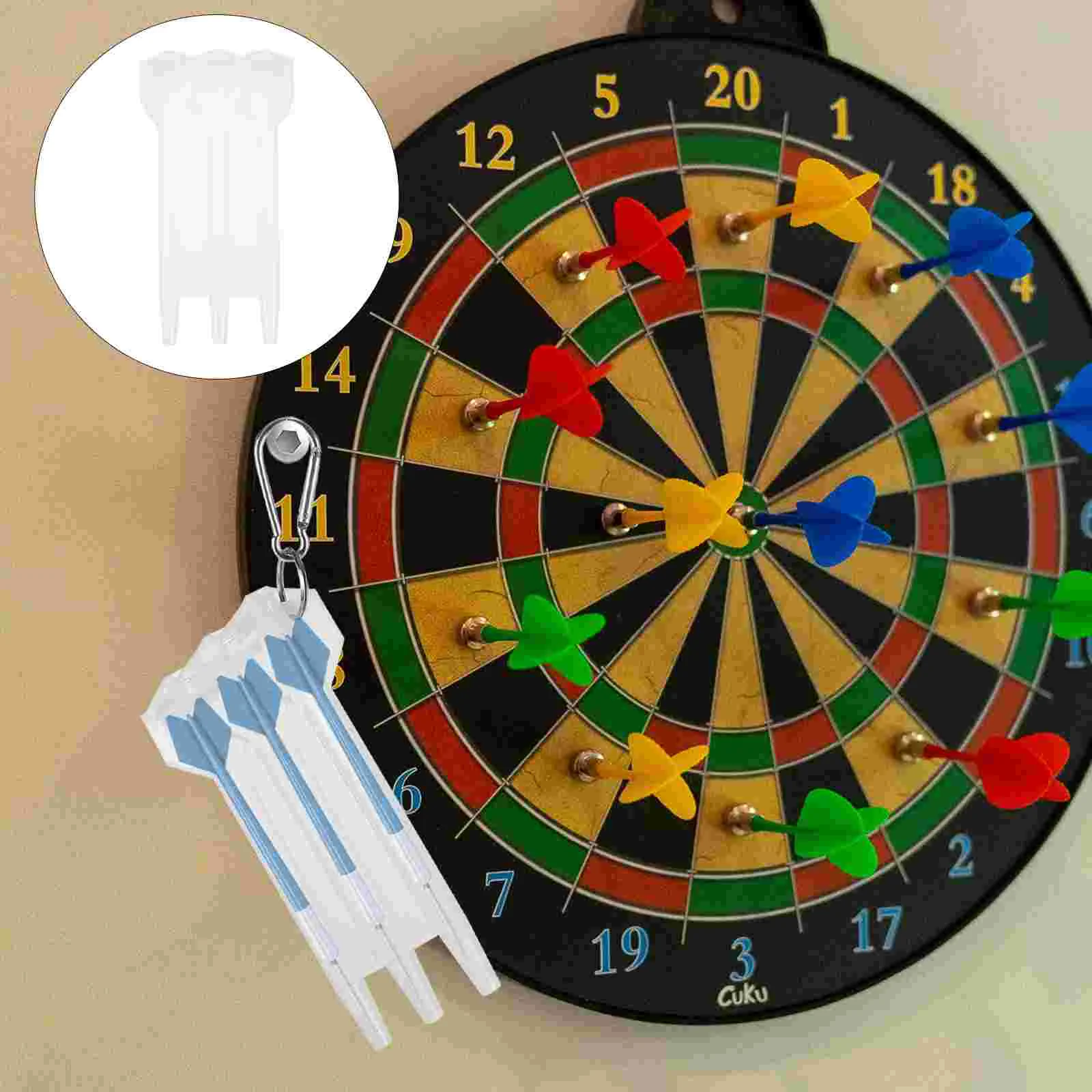 

Dart Box Organizer Flights Container Cases Plastic Storage Clear Containers