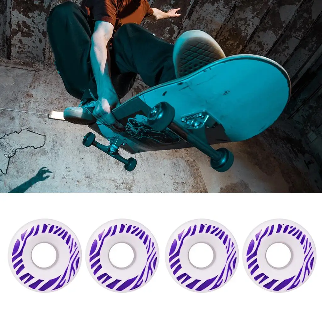 Сменные колеса из искусственной кожи для роликовых коньков фитнеса на открытом