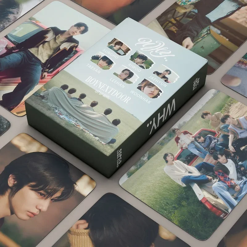 

55Pcs/Set Kpop BOYNEXTDOOR LOMO Cards New Album WHY Lomo Cards HD Photocards Boys Photo Card For Fans Collection Gift