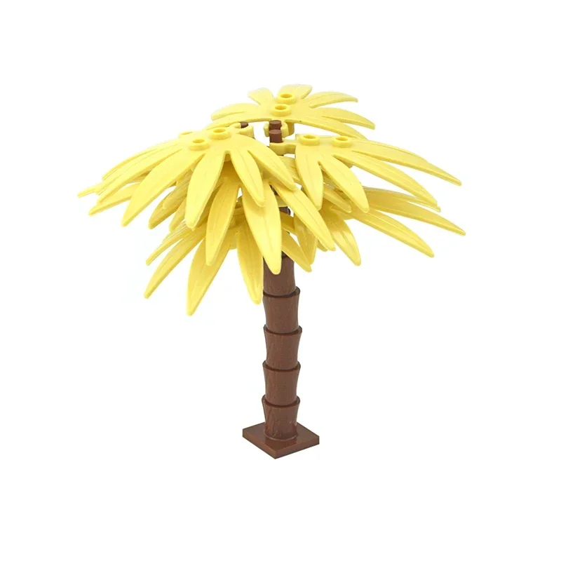 Запчасти сделай сам кокосовая пальма MOC городские аксессуары растение дерево