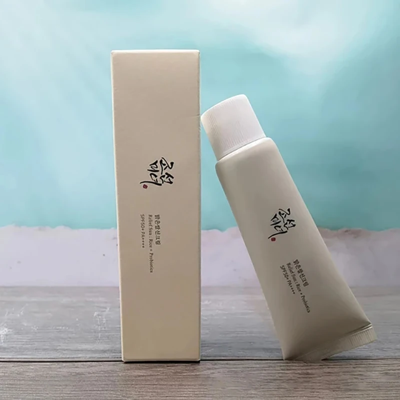 Рисовая никотинамид сыворотка Sunblock EssenceOil освежающий Крем для лица женьшень