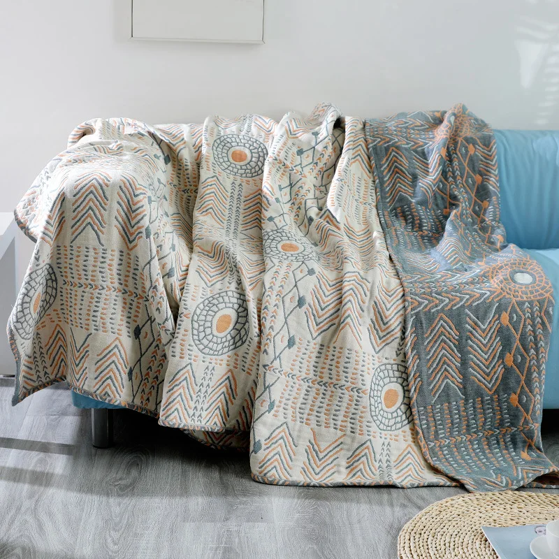 

Большое мягкое вязаное покрывало на кровать, летнее одеяло для пикника и кемпинга, покрывало, тент, Походное одеяло, детское одеяло