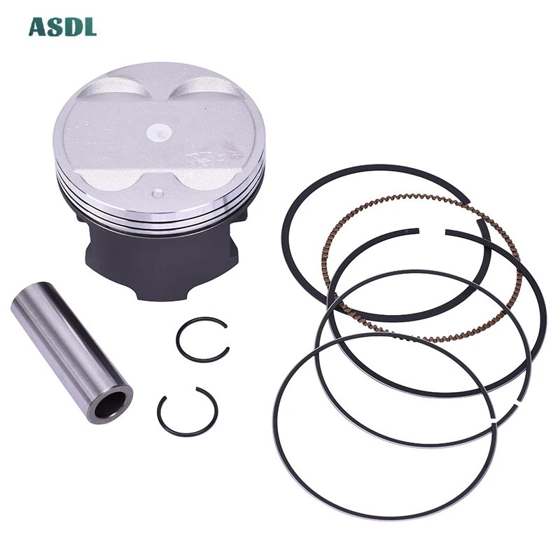 

83.75mm Pin 20mm Motorcycle Engine Piston Rings set For SUZUKI AN400 AN 400 +75 Oversize 0.75 +0.75mm STD Cylinder Bore Size