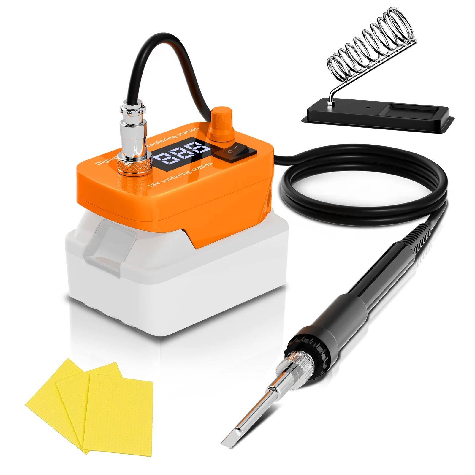 

Беспроводной паяльник Synxiter 60Вт для аккумуляторов DEWALT 18В