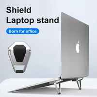 lightweight laptop cooling stand metal vertical laptop stand foldable tablet stand bracket laptop holder for macbook notebook