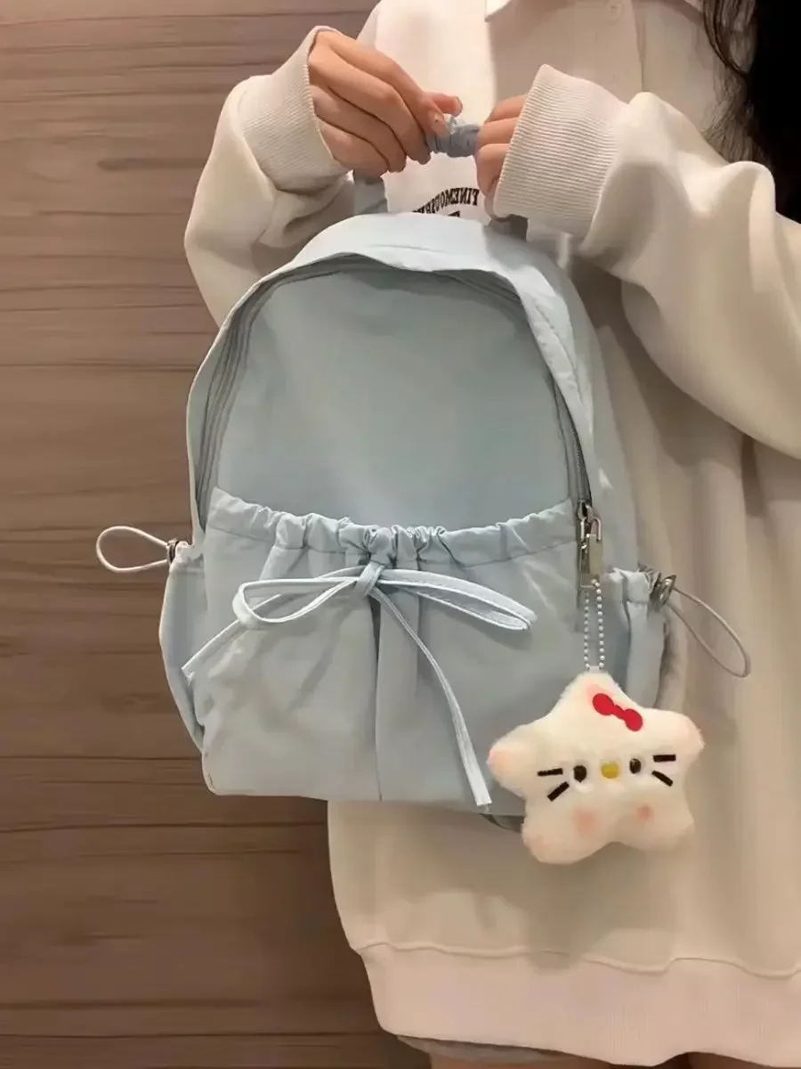 Женские Элегантные рюкзаки BOMO модная дизайнерская нейлоновая сумка в Корейском