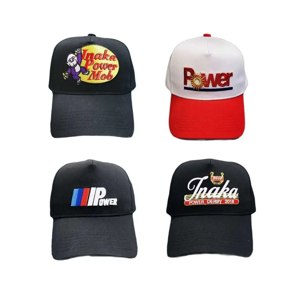 

Inaka Power Hat Darc Hat Baseball Cap for Men Women Premium Quality Cotton Fabric Embroidery Inaka Hat Darc Hat