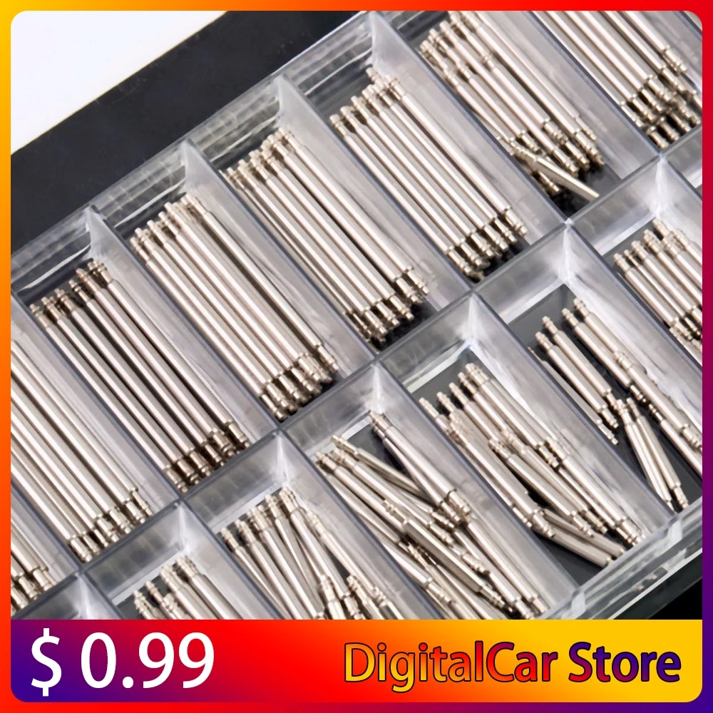 

360pcs 8-25mm Watch Band Spring Bars Strap Link Pins Repair Watchmaker Link Pins Remove Toolsworldwise High Quality 2017 Hot