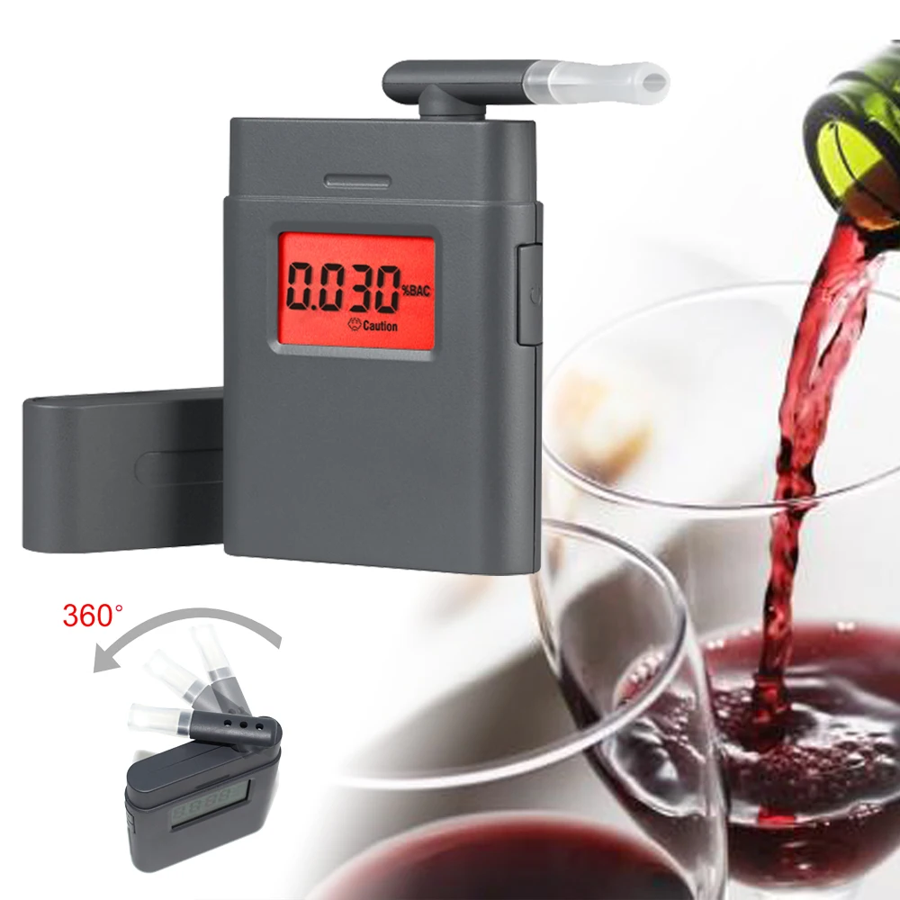

high accuracy mini Alcohol Tester,breathalyzer ,alcometer ,Alcotest remind driver safety in roadway diagnostic tool