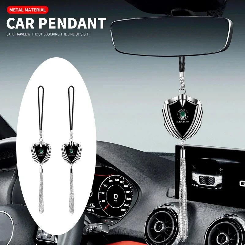 3D металлический автомобильный Стайлинг кулон авто подвески для зеркал заднего