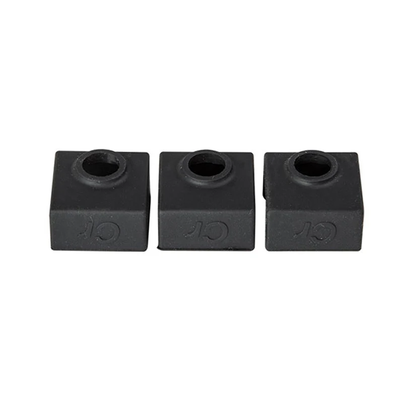 

3pc 3D Printer Parts Accessories MK7/MK8 Hotend Silicone Sock Heater Case Block Silicone Cover for Ender 3 Series Ender 5 Series