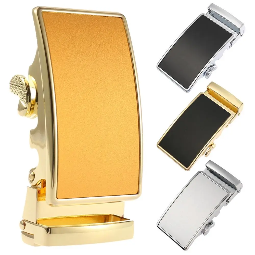 

Durable Replacement Holeless Casual End Bar Belt Automatic Buckles Classic Waistband Head 36mm Pin Buckle