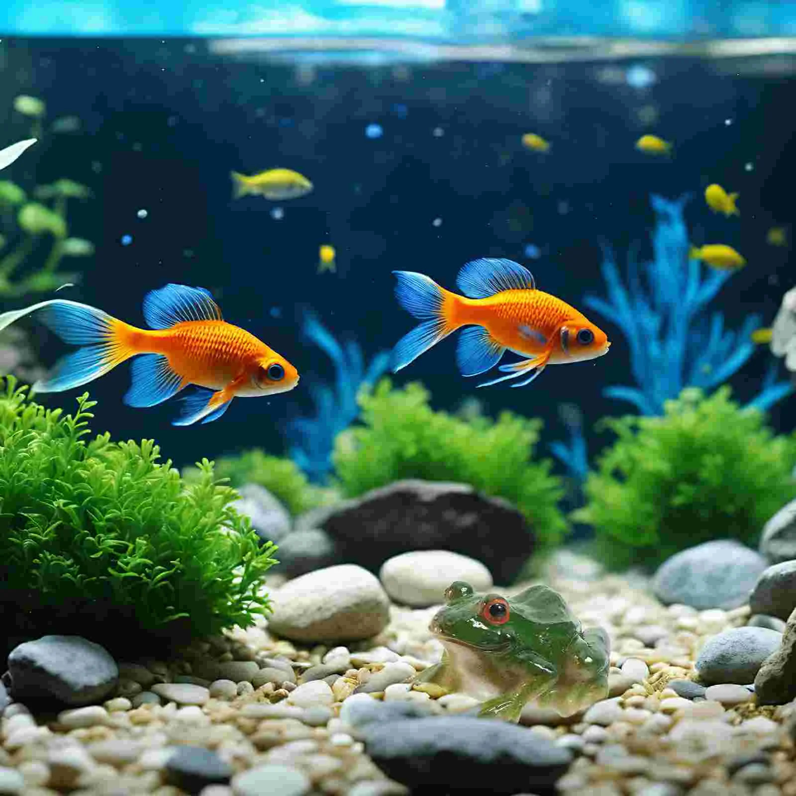 2 шт. микропейзаж имитация лягушки орнамент смоляные декор фигурка детские