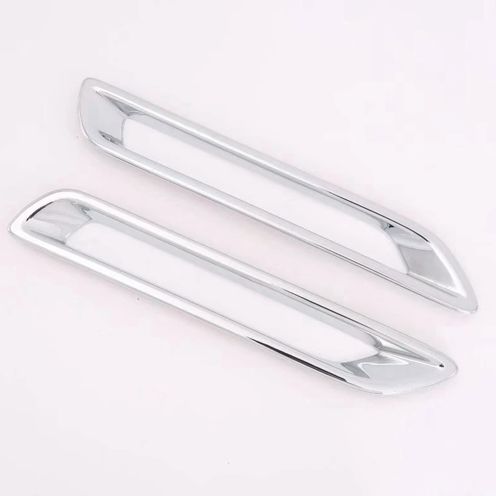 Фото 2Pcs for Toyota 19-20 Rav4 Rongfang Modified Rear Fog Lamp Frame New Rav4 Rear Fog Lamp Cover Trim Frame №5